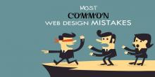 اشتباهات رایج در طراحی وب سایت